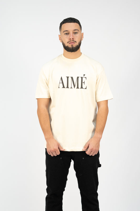 LE T-SHIRT AIMÉ CRÈME