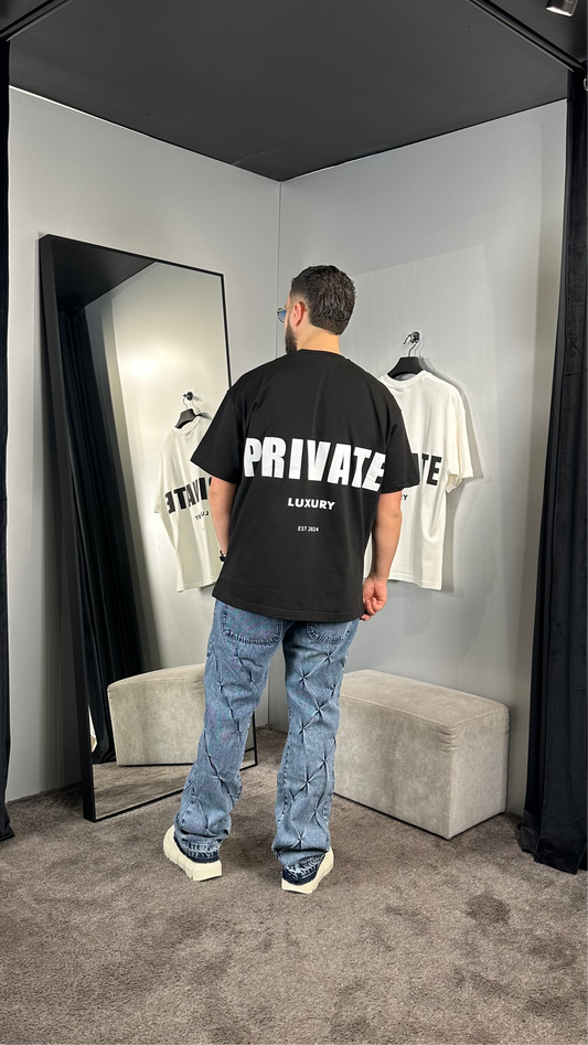 LE T-SHIRT PRIVATE NOIR