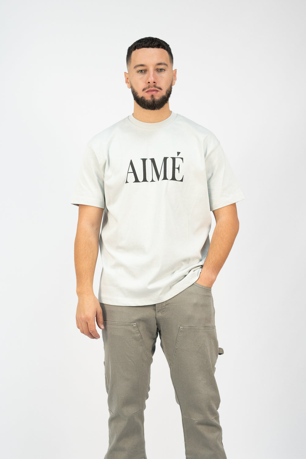 LE T-SHIRT AIMÉ GRIS