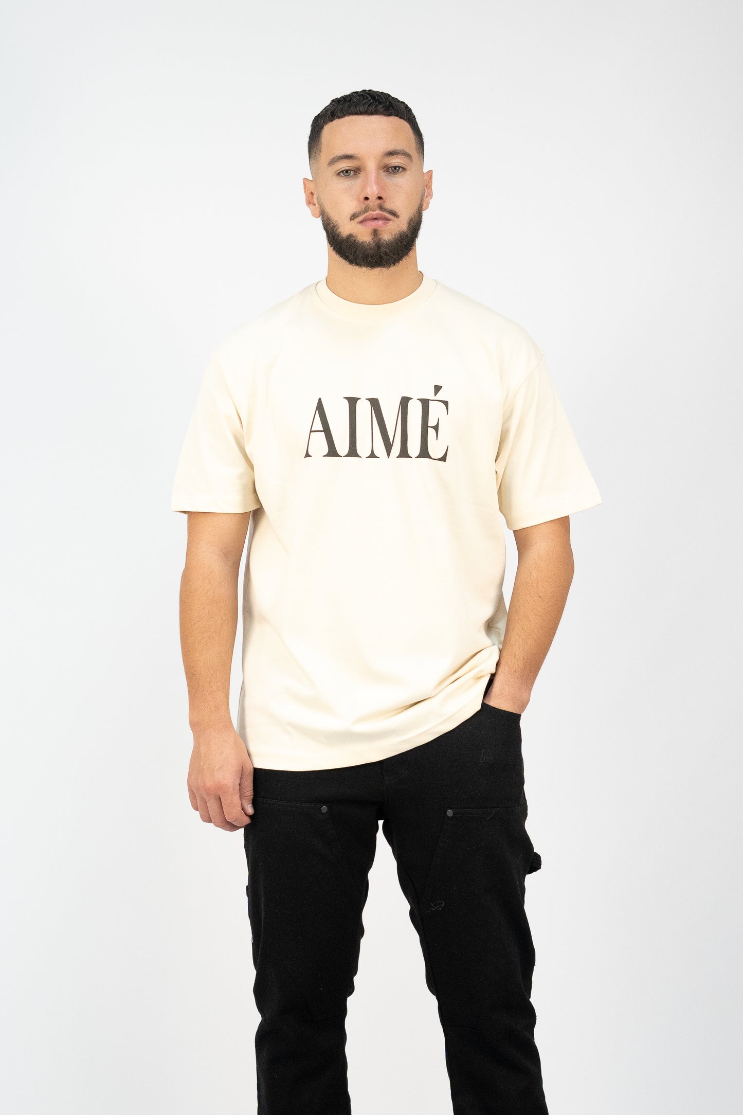 LE T-SHIRT AIMÉ CRÈME